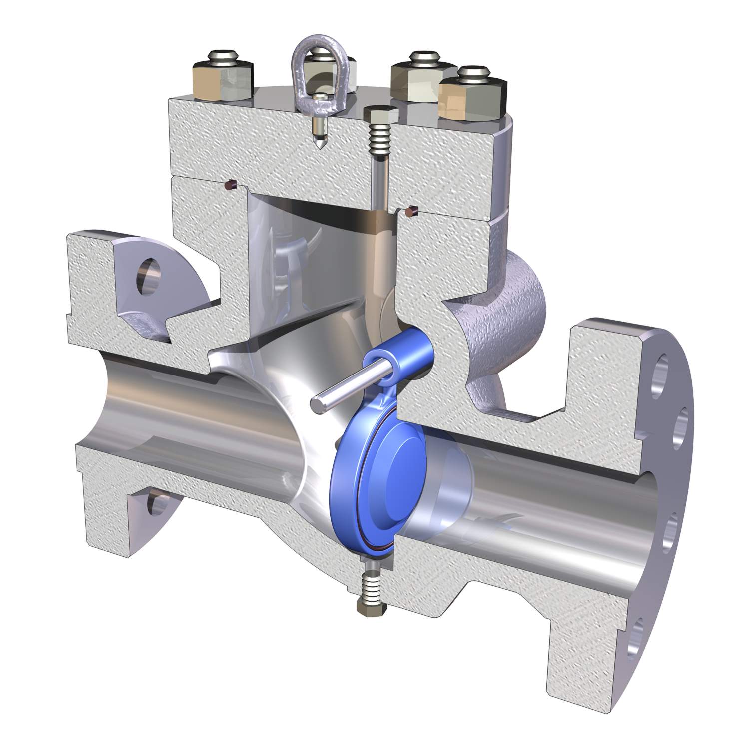 ولوهاي يكطرفه  (CHECK VALVE )