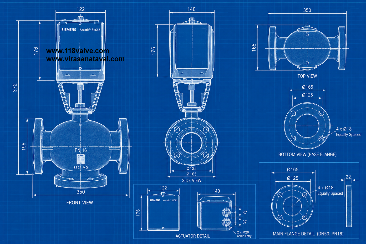 راهنمای انتخاب شیر و اکچویتور زیمنس؛ چگونه Valve و Actuator مناسب را با هم انتخاب کنیم؟