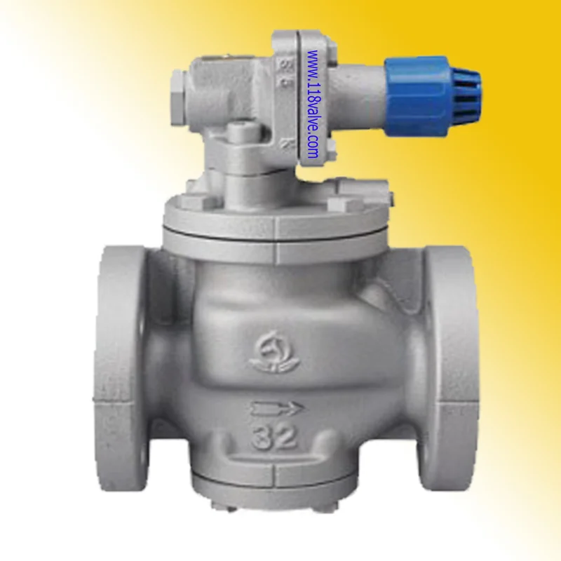 فشارشکن بخار (مارک ون) RP-6 type pressure reducing valve (for steam)