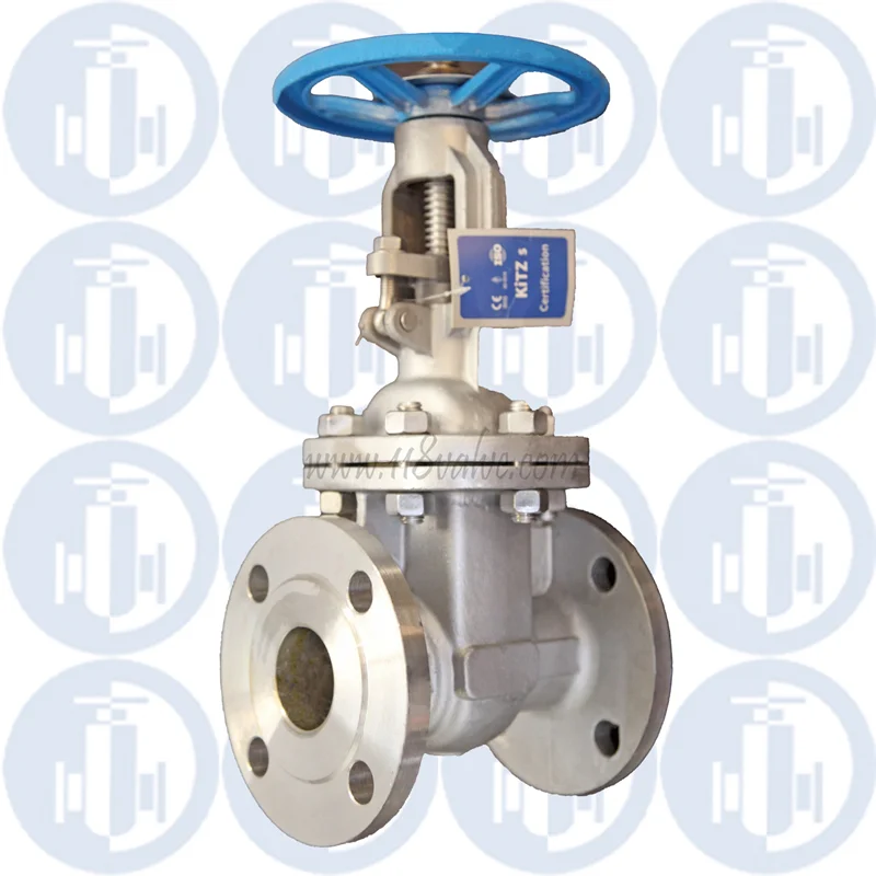 شیر فلکه کشویی فولادی فلنچدار gate valve