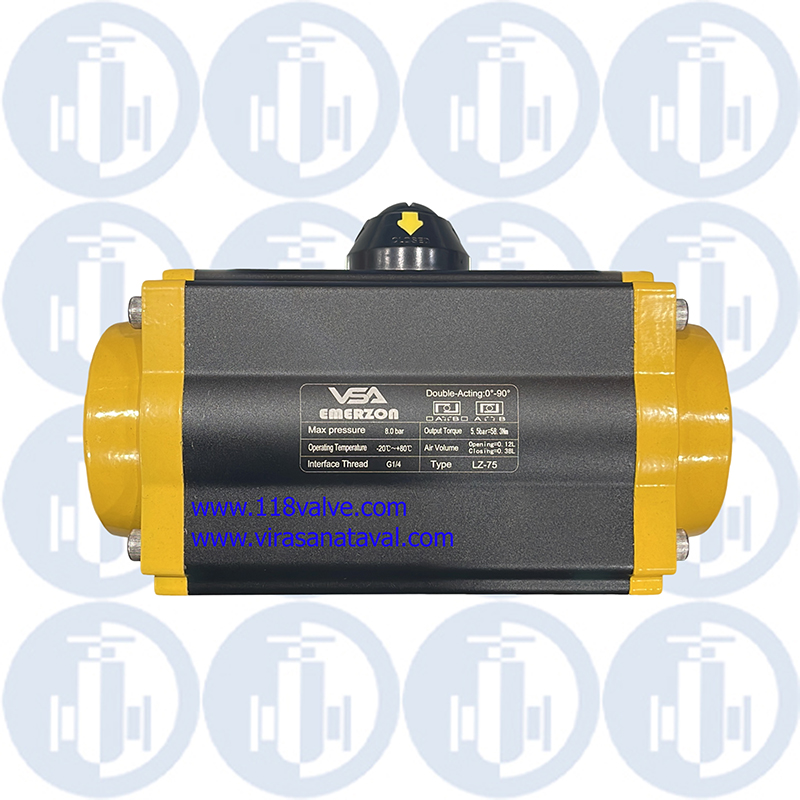 اکچویتور پنوماتیک امرزون مدل LZ-75 دبل اکتینگ