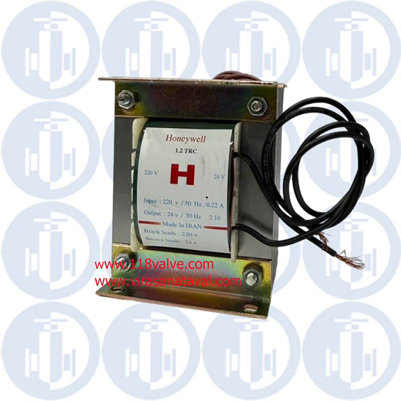 ترانسفورماتور 24ولت Honeywell مدل1.2 TRC ساخت کشور ایران